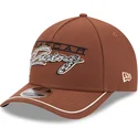 kapa-zaobljena-smeda-snapback-9forty-m-crown-a-frame-motorsport-nascar-new-era