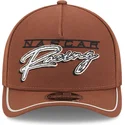 cap-zaobljena-brown-snapback-9forty-m-crown-a-frame-motorsport-nascar-new-era