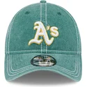 kapa-zaobljena-zelena-podesiv-9twenty-washed-contrast-oakland-athletics-mlb-new-era
