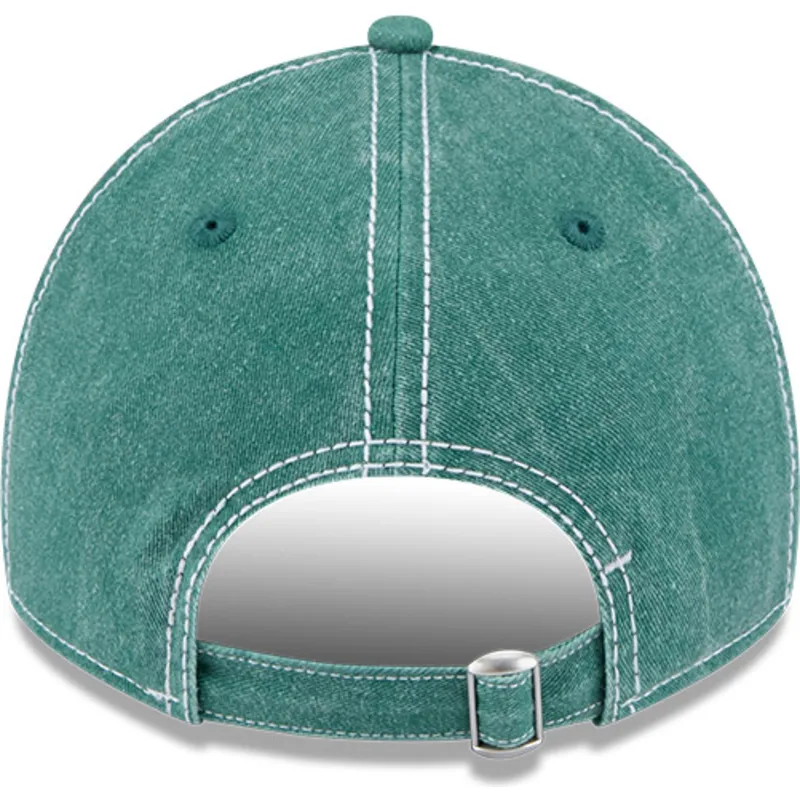 kapa-zaobljena-zelena-podesiv-9twenty-washed-contrast-oakland-athletics-mlb-new-era