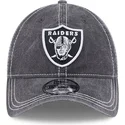 kapa-zaobljena-siva-podesiv-9twenty-washed-contrast-las-vegas-raiders-nfl-new-era