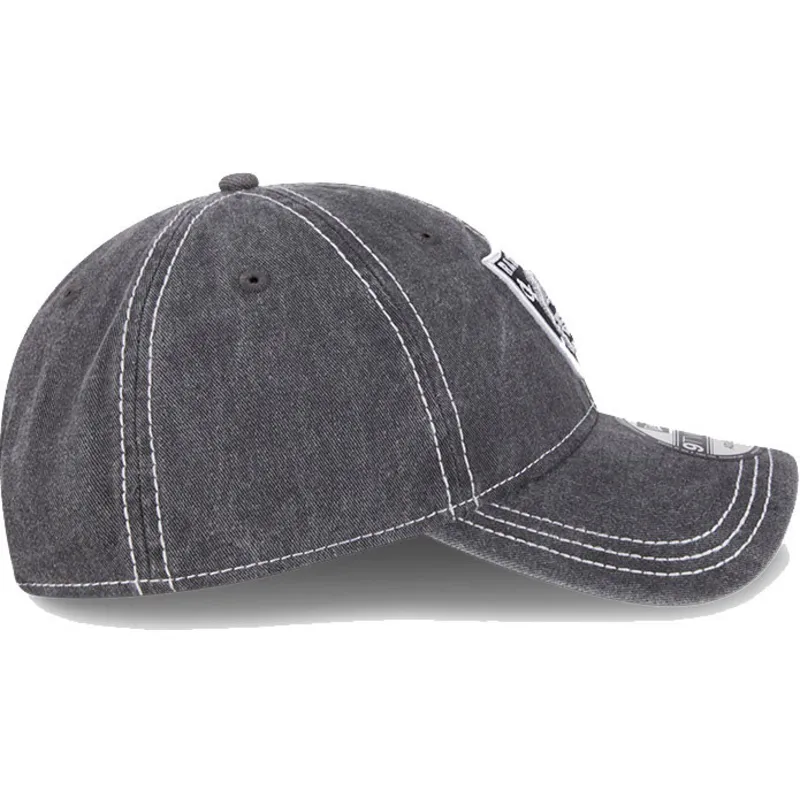 kapa-zaobljena-siva-podesiv-9twenty-washed-contrast-las-vegas-raiders-nfl-new-era
