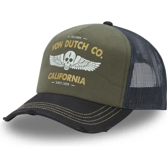 Kapa zaobljena višebojno snapback CREW24 Von Dutch