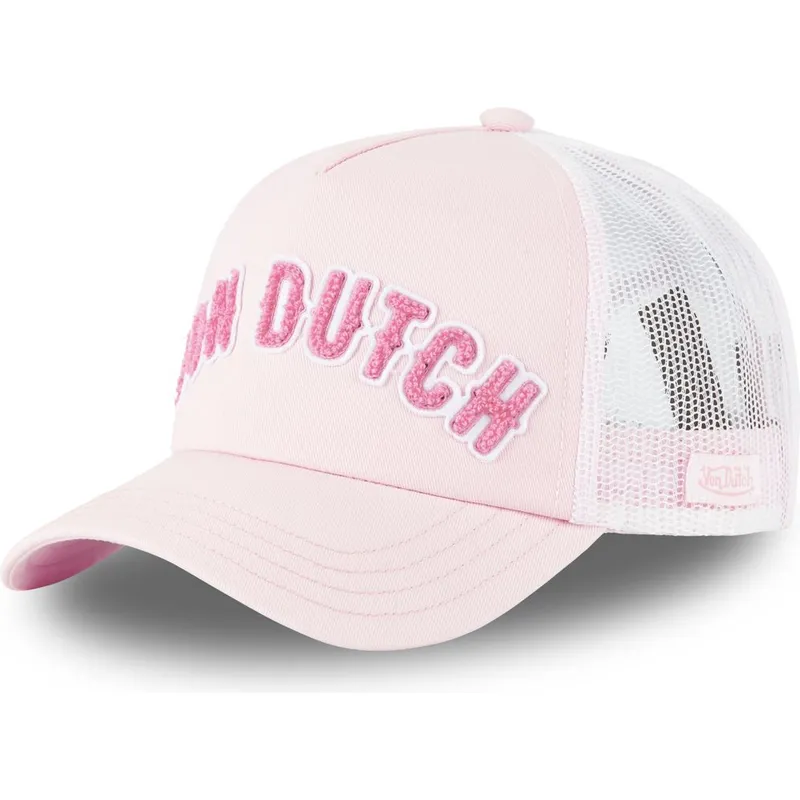 kapa-zaobljena-ruzicasta-snapback-za-djecu-kidbuckl-lp-von-dutch