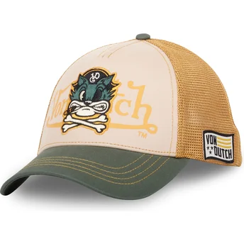 Cap zaobljena beige snapback Von Dutch