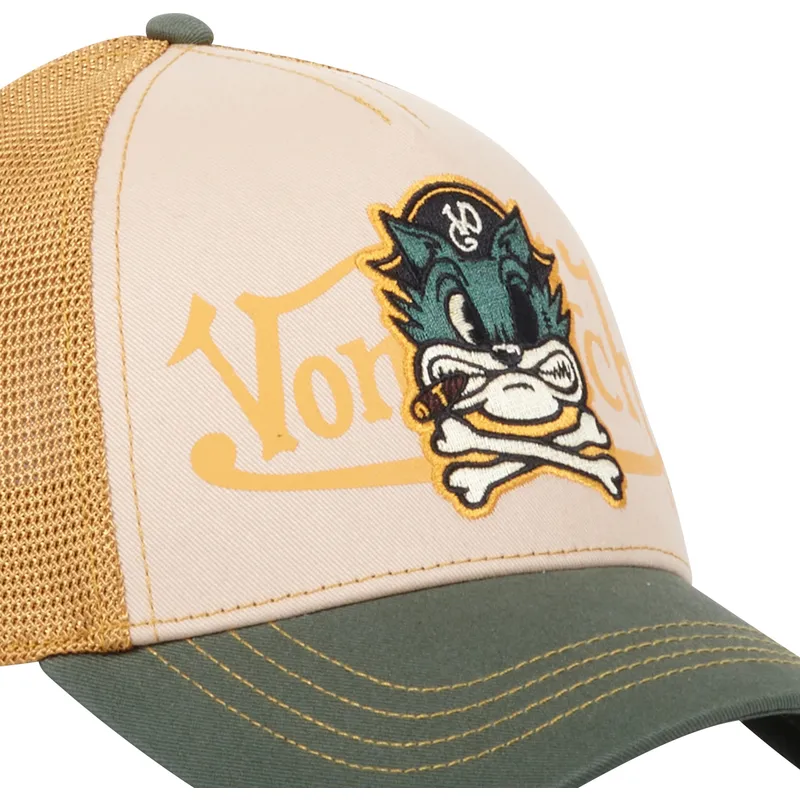 cap-zaobljena-beige-snapback-von-dutch