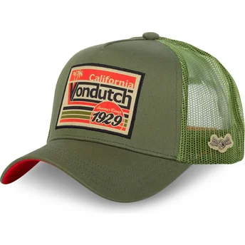 Kapa zaobljena zelena snapback SURF07 Von Dutch