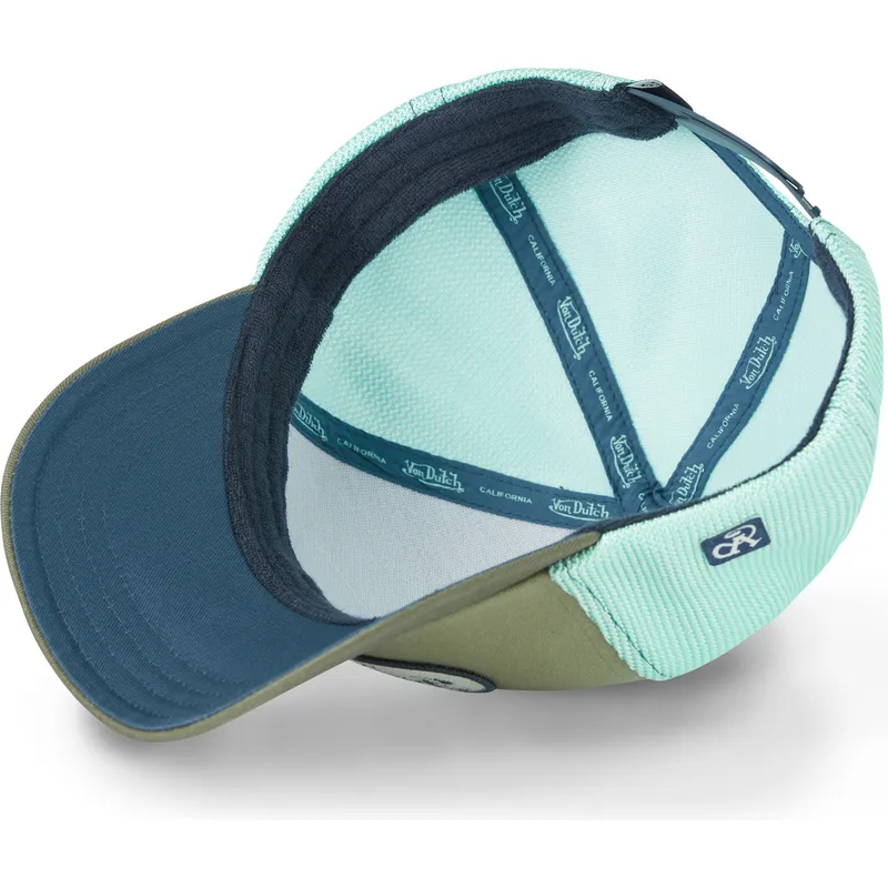 kapa-zaobljena-zelena-snapback-terry03-von-dutch