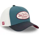 kape-zaobljena-plava-snapback-terry06-von-dutch