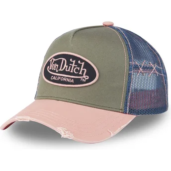 Kapa zaobljena višebojno snapback USED 03 Von Dutch
