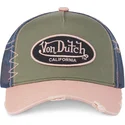 cap-zaobljena-multicolor-snapback-von-dutch