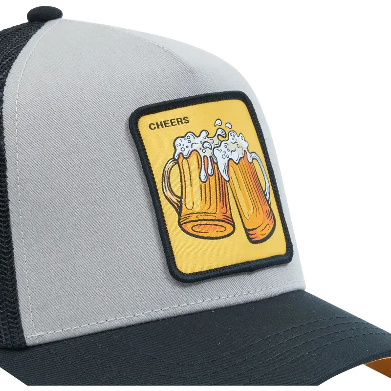 kapa-zaobljena-siva-snapback-cheers-che-cerveza-kokteli-capslab