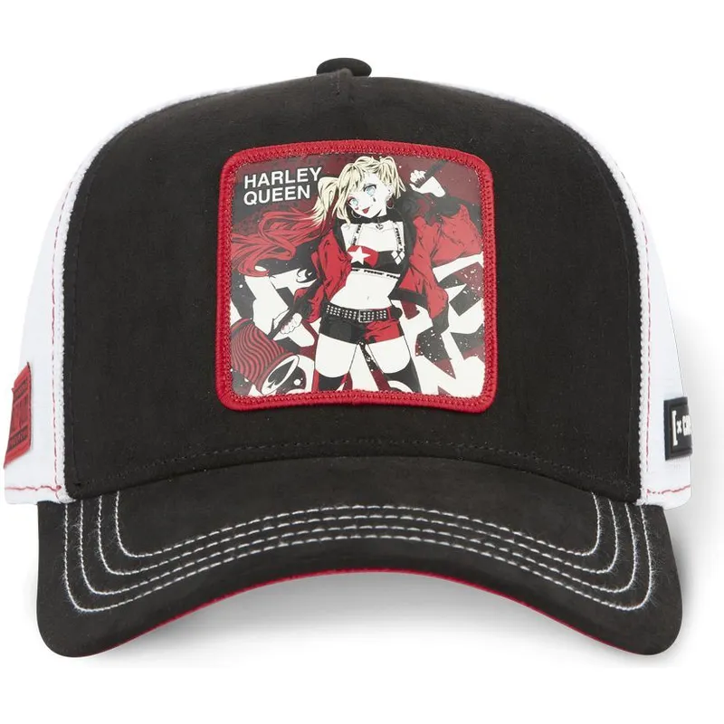 kapa-zaobljena-crna-snapback-dc8-que-harley-quinn-dc-comics-capslab kapa-zaobljena-crna-snapback-dc8-que-harley-quinn-dc-comics-capslab