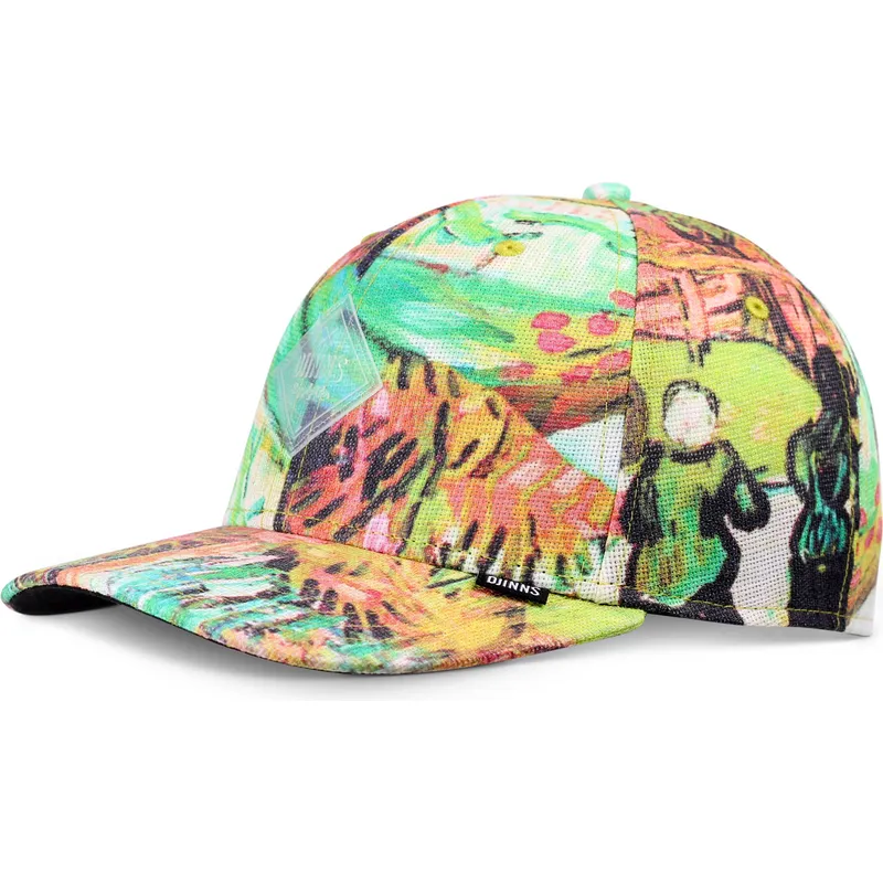 kapa-zaobljena-visebojno-snapback-truefit-painting-djinns kapa-zaobljena-visebojno-snapback-truefit-painting-djinns
