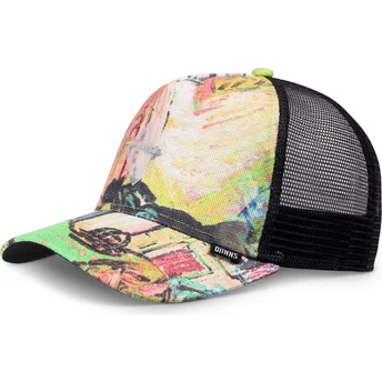 Kapa zaobljena višebojno snapback HFT Painting Djinns