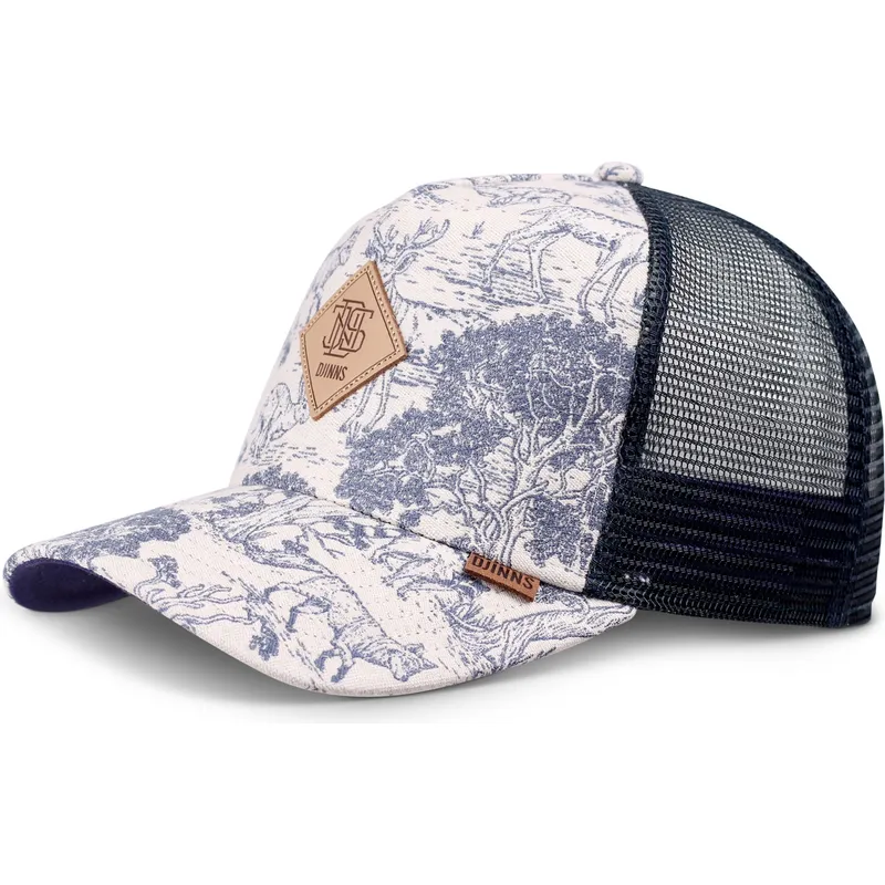 kapa-zaobljena-mornarsko-plava-snapback-hft-deer-pattern-djinns