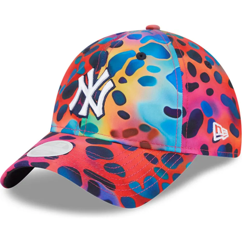 kapa-zaobljena-visebojno-podesiv-9twenty-spots-spring-training-fan-pack-2025-new-york-yankees-mlb-new-era