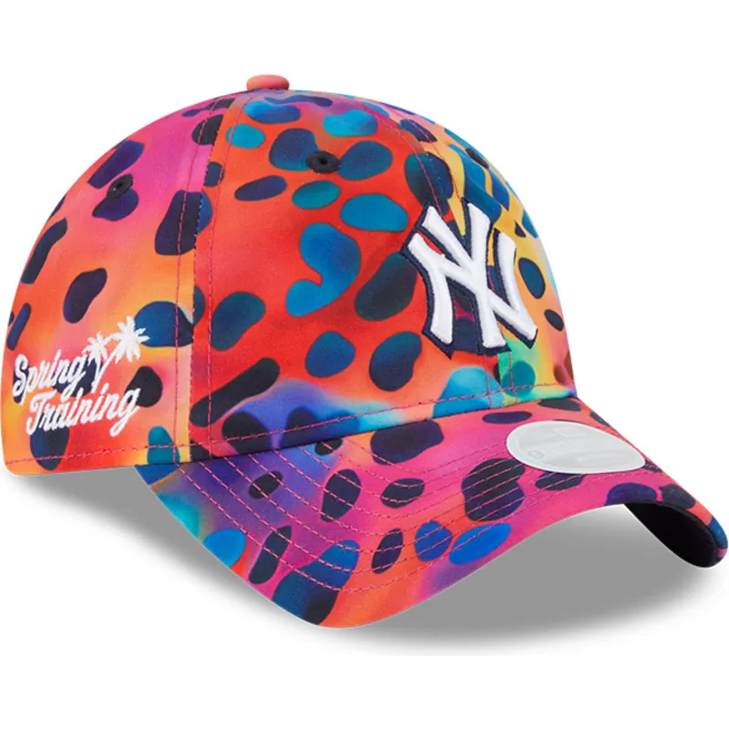 kapa-zaobljena-visebojno-podesiv-9twenty-spots-spring-training-fan-pack-2025-new-york-yankees-mlb-new-era