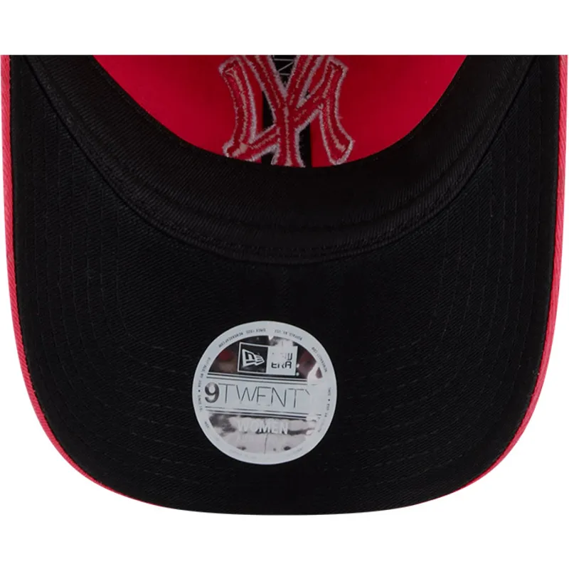 cap-zaobljena-pink-adjustable-strap-9twenty-pattern-spring-training-fan-pack-2025-new-york-yankees-mlb-new-era cap-zaobljena-pink-adjustable-strap-9twenty-pattern-spring-training-fan-pack-2025-new-york-yankees-mlb-new-era