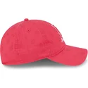 cap-zaobljena-pink-adjustable-strap-9twenty-pattern-spring-training-fan-pack-2025-los-angeles-dodgers-mlb-new-era