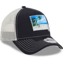 kapa-zaobljena-mornarsko-plava-snapback-9forty-a-frame-patch-spring-training-fan-pack-2025-new-york-yankees-mlb-new-era
