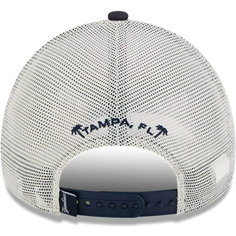 kapa-zaobljena-mornarsko-plava-snapback-9forty-a-frame-patch-spring-training-fan-pack-2025-new-york-yankees-mlb-new-era