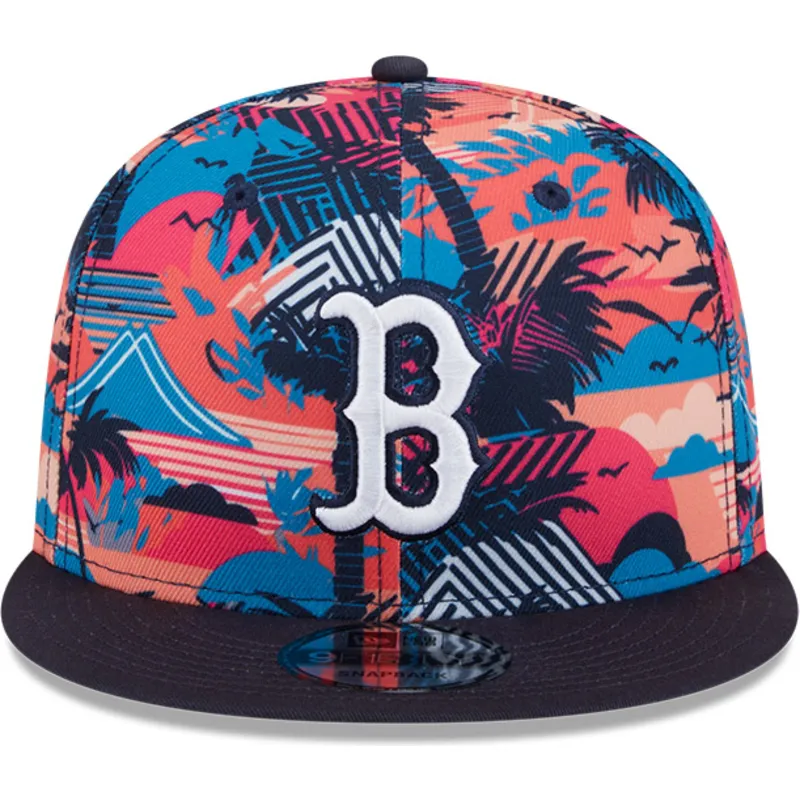 kapa-ravna-visebojno-snapback-9fifty-printed-spring-training-fan-pack-2025-boston-red-sox-mlb-new-era