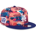 kapa-ravna-visebojno-snapback-9fifty-printed-spring-training-fan-pack-2025-los-angeles-dodgers-mlb-new-era