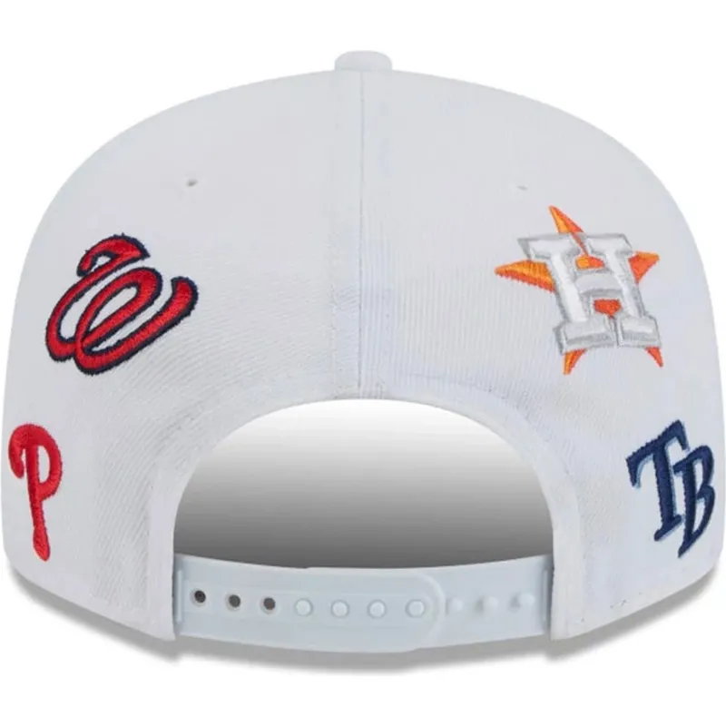 kapa-ravna-bijela-snapback-9fifty-scatter-spring-training-fan-pack-2025-mlb-new-era