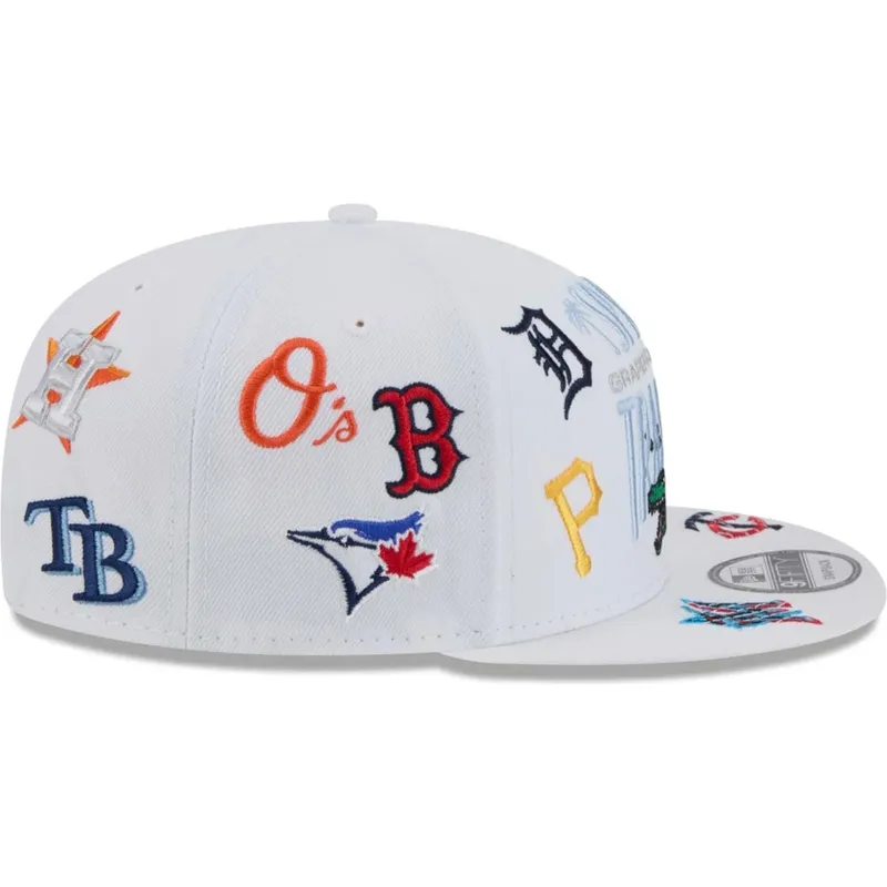 kapa-ravna-bijela-snapback-9fifty-scatter-spring-training-fan-pack-2025-mlb-new-era