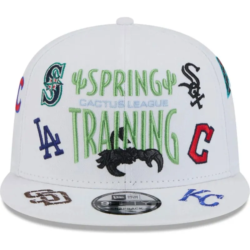 kapa-ravna-bijela-snapback-9fifty-scatter-spring-training-fan-pack-2025-mlb-new-era