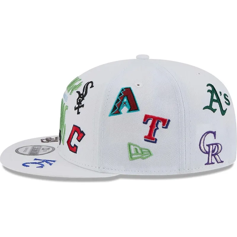 kapa-ravna-bijela-snapback-9fifty-scatter-spring-training-fan-pack-2025-mlb-new-era