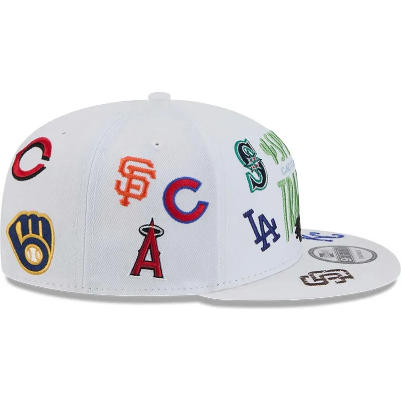 kapa-ravna-bijela-snapback-9fifty-scatter-spring-training-fan-pack-2025-mlb-new-era