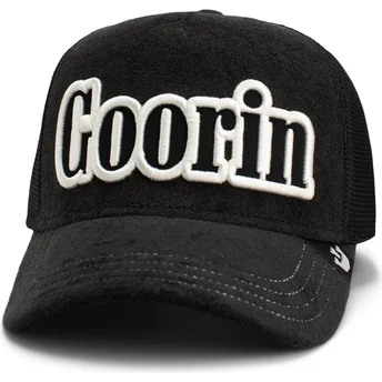 Kapa zaobljena crna snapback Full Flavor Wordmark French Terry The Farm Goorin Bros.