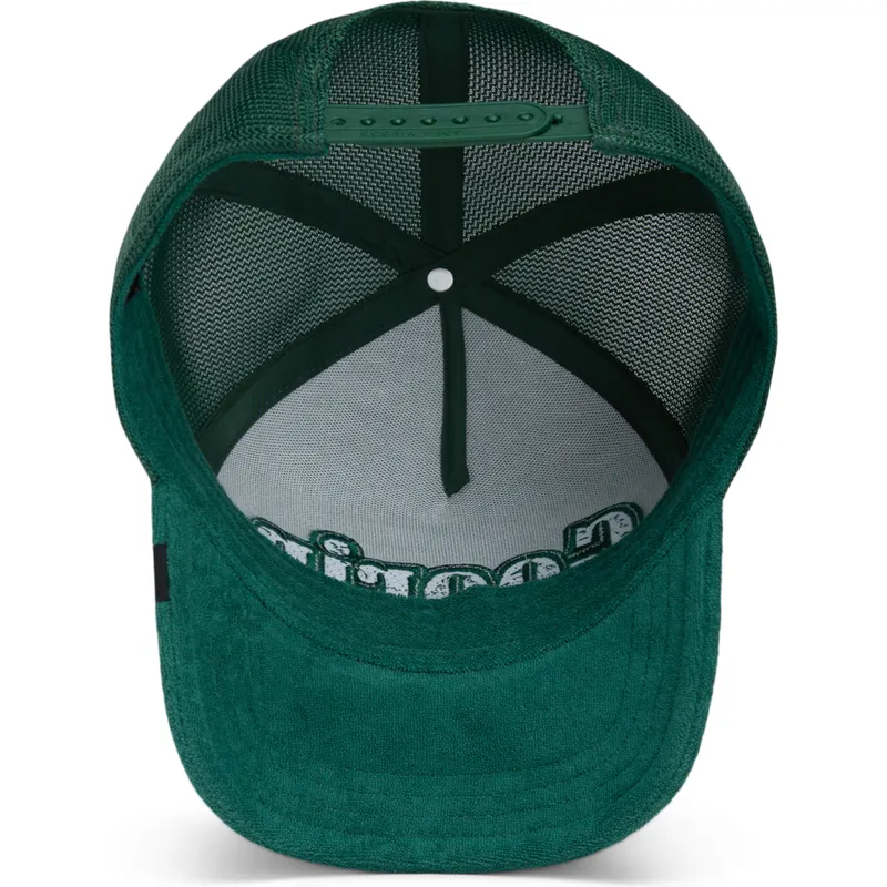 kapa-zaobljena-zelena-snapback-full-flavor-wordmark-french-terry-the-farm-goorin-bros