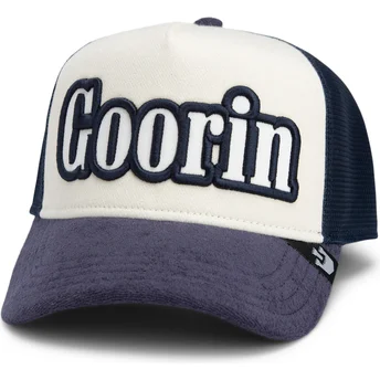 Kape zaobljena mornarsko plava snapback Flavor Wordmark French Terry The Farm de Goorin Bros.