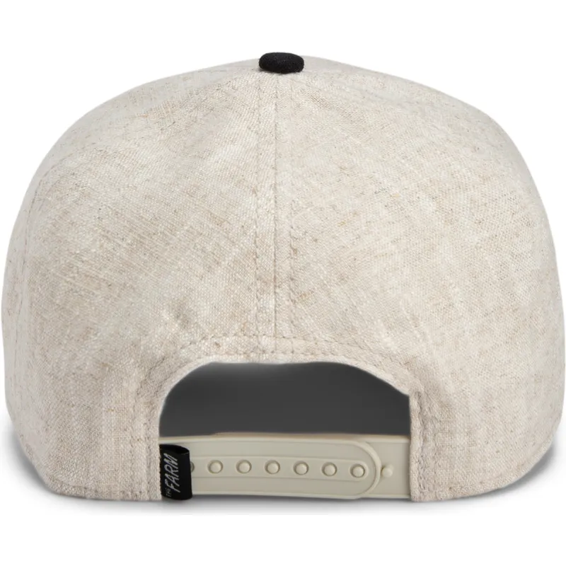 cap-zaobljena-beige-snapback-the-farm-de-goorin-bros cap-zaobljena-beige-snapback-the-farm-de-goorin-bros