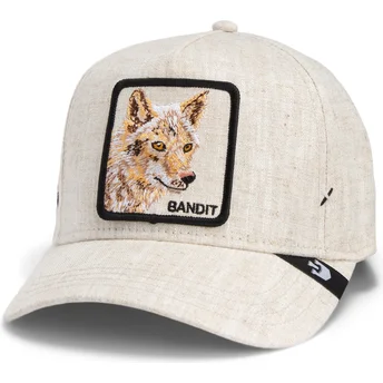 Kapa zaobljena bež snapback Bandit Cloth Rugged Comfort The Farm Goorin Bros.