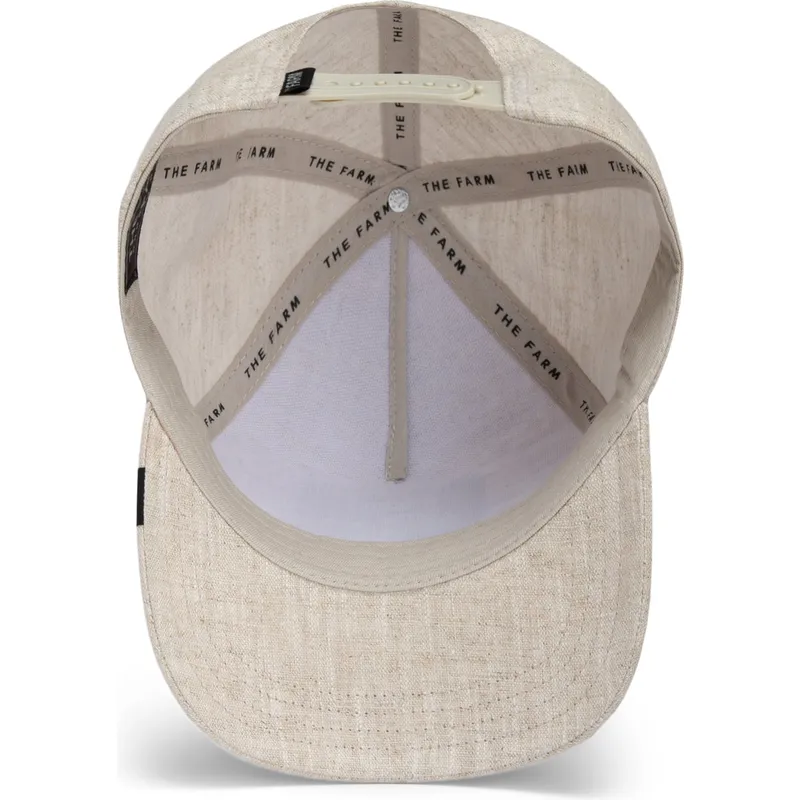 cap-zaobljena-beige-snapback-the-farm-de-goorin-bros