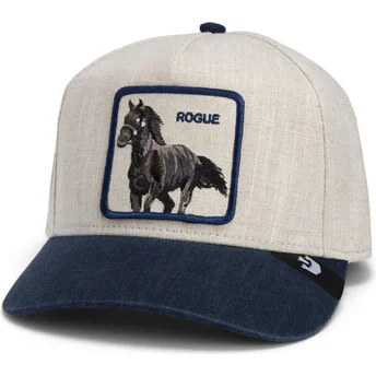Cap zaobljena beige snapback The Farm de Goorin Bros.