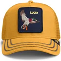 kapa-zaobljena-zuta-snapback-lucky-gotta-be-quicker-core-canvas-the-farm-goorin-bros