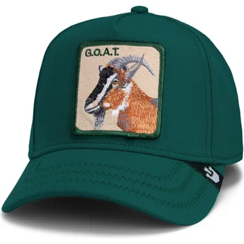 Kapa zaobljena zelena snapback G.O.A.T. Greatest Field 100 The Farm Goorin Bros.