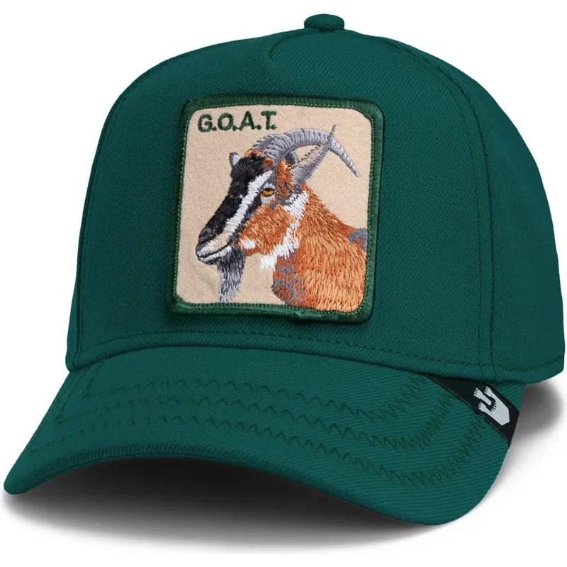 kapa-zaobljena-zelena-snapback-goat-greatest-field-100-the-farm-goorin-bros