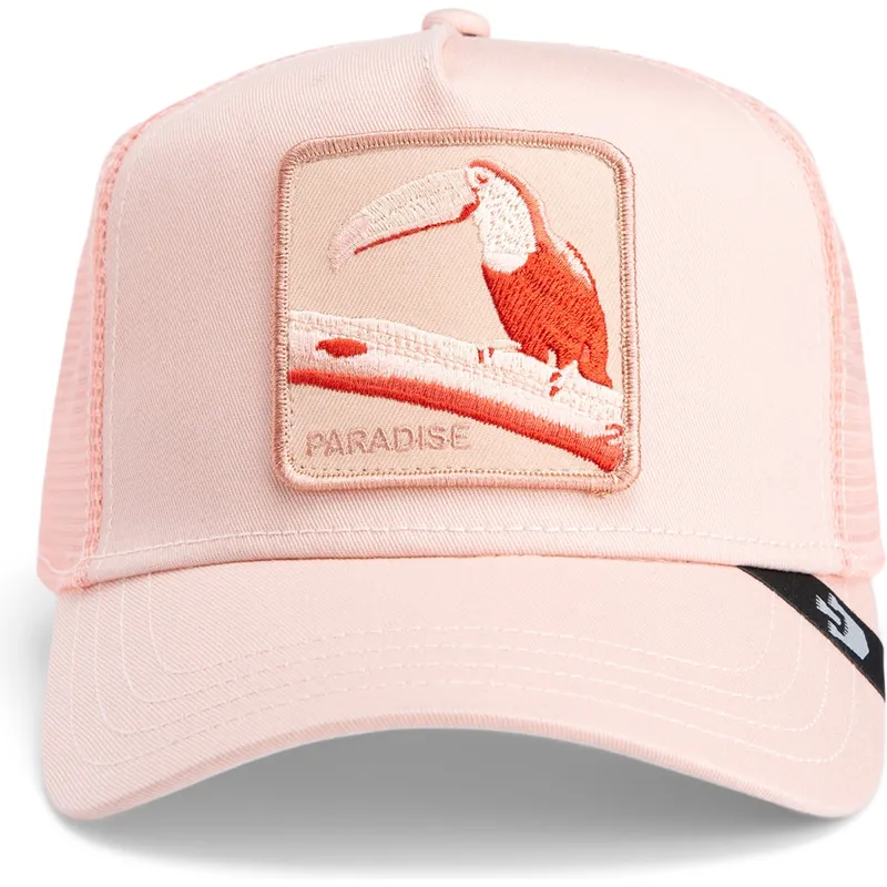 kapa-zaobljena-ruzicasta-snapback-paradise-toucan-mirage-chroma-wave-the-farm-goorin-bros kapa-zaobljena-ruzicasta-snapback-paradise-toucan-mirage-chroma-wave-the-farm-goorin-bros