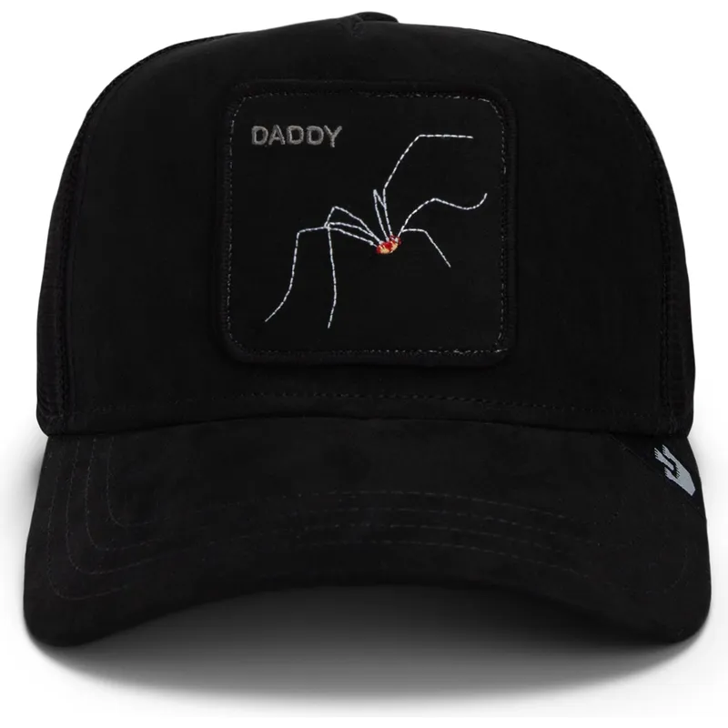 kapa-zaobljena-crna-snapback-daddy-the-suede-spider-global-core-micro-suede-the-farm-goorin-bros kapa-zaobljena-crna-snapback-daddy-the-suede-spider-global-core-micro-suede-the-farm-goorin-bros