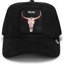 kapa-zaobljena-crna-snapback-dead-the-suede-skull-global-core-micro-suede-the-farm-goorin-bros