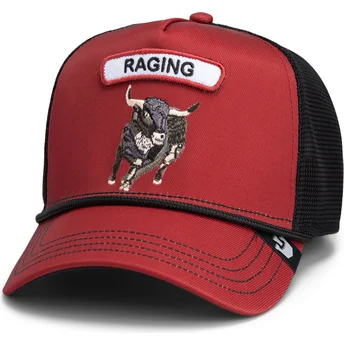 Kape zaobljena crvena snapback toro GB2 Raging Bull The Rocker The Farm The Farm de Goorin Bros.
