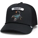 cap-zaobljena-black-snapback-the-farm-de-goorin-bros