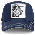 kapa-zaobljena-mornarsko-plava-snapback-the-empire-lion-fab-farm-the-farm-goorin-bros