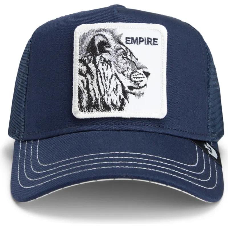 kapa-zaobljena-mornarsko-plava-snapback-the-empire-lion-fab-farm-the-farm-goorin-bros